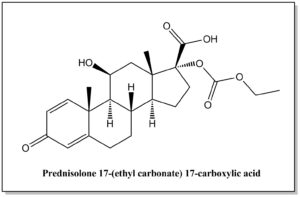 Prednisolone carbonate acid